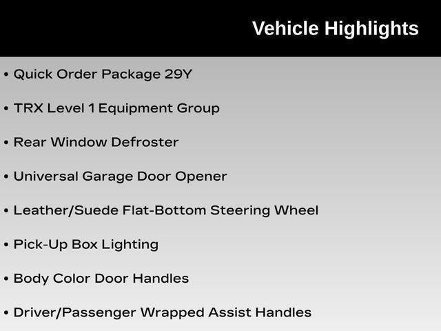 2021 RAM 1500 TRX