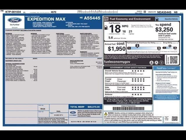 2022 Ford Expedition Max King Ranch