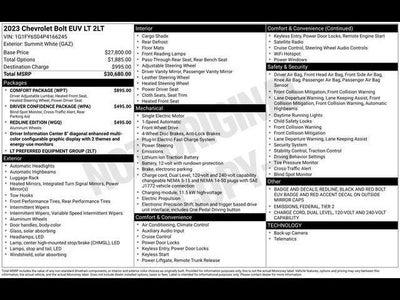 2023 Chevrolet Bolt EUV LT Redline