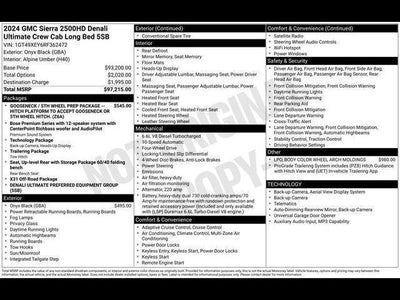 2024 GMC Sierra 2500 HD Denali Ultimate