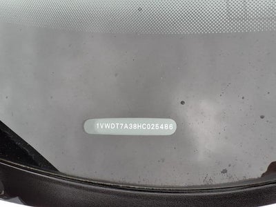 2017 Volkswagen Passat R-Line w/Comfort Pkg