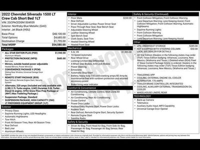 2022 Chevrolet Silverado 1500 LT