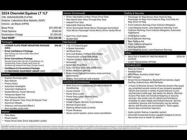 2024 Chevrolet Equinox LT