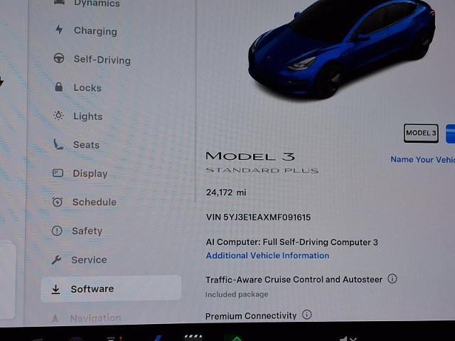 2021 Tesla Model 3 Standard Range Plus