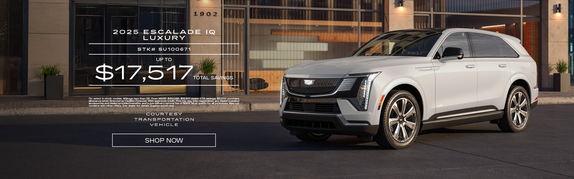 New 2025 Escalade IQ Luxury