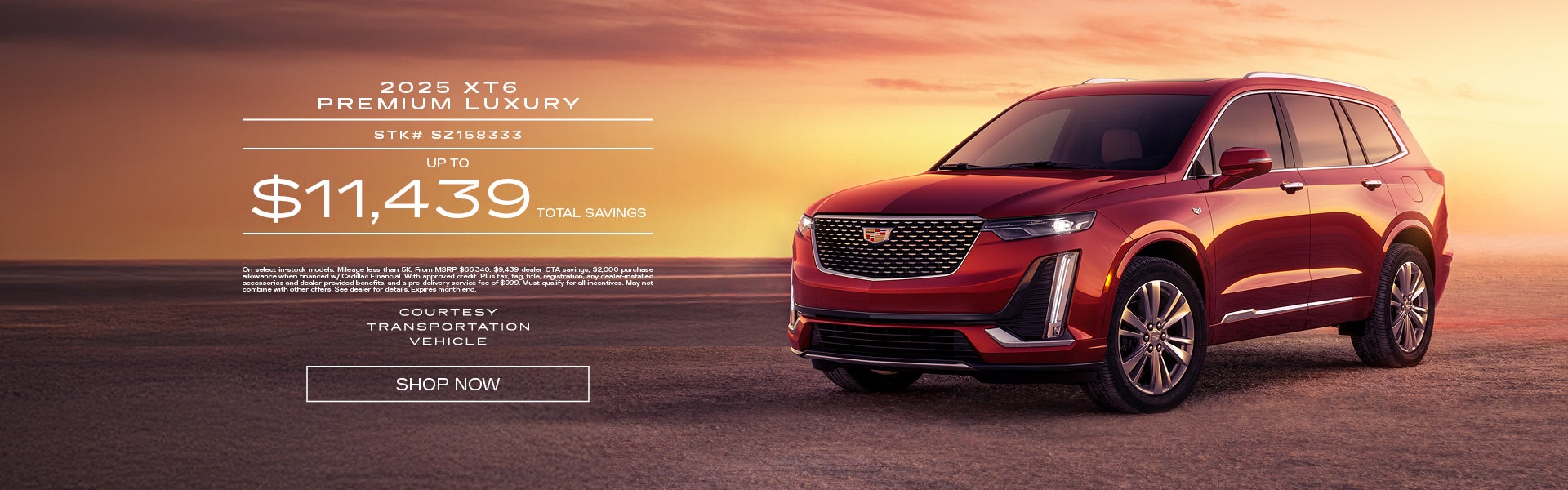 New 2025 XT6 Premium Luxury