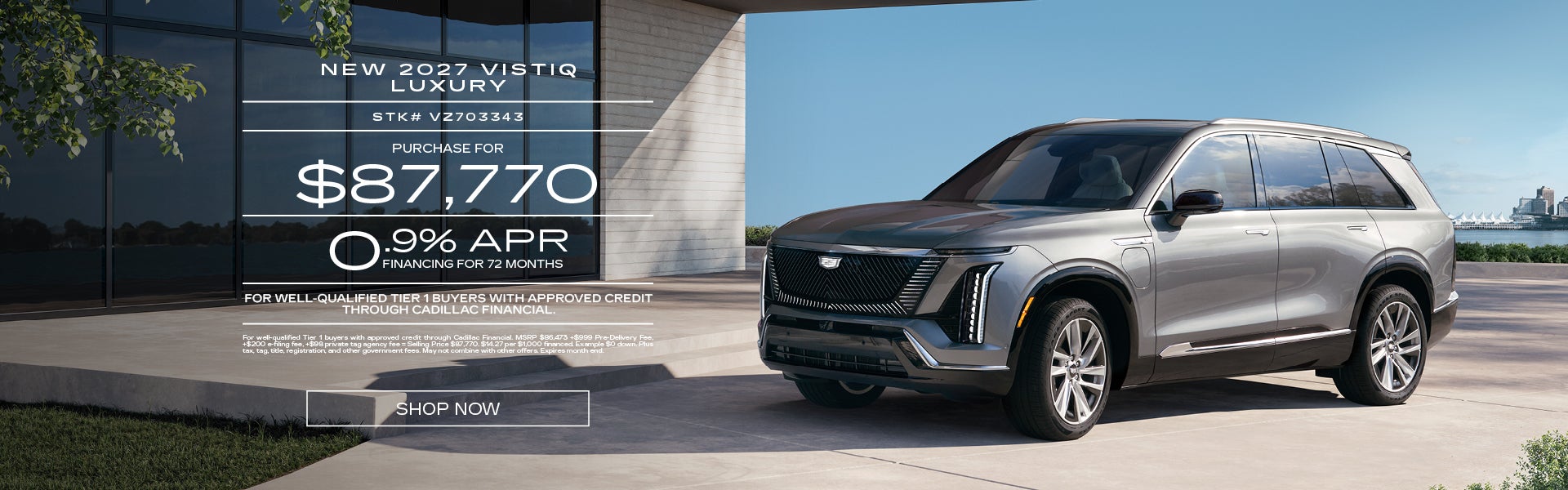 New 2027 VISTIQ Luxury